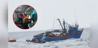 Rescatan a siete tripulantes de Chimbote tras quedar a la deriva frente a Marcona Rescatan a siete tripulantes de Chimbote tras quedar a la deriva frente a Marcona