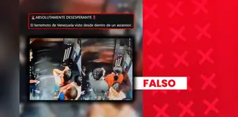 Clip de personas atrapadas en un ascensor no corresponde a los terremotos de Venezuela: fue grabado en Tailandia en marzo de 2025 Clip de personas atrapadas en un ascensor no corresponde a los terremotos de Venezuela: fue grabado en Tailandia en marzo de 2025