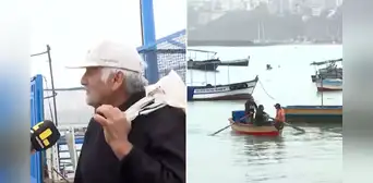 Pescadores de Chorrillos revelan que pasan hasta 12 horas en el mar sin conseguir pesca por el fenómeno de El Niño: "No tenemos para comer" Pescadores de Chorrillos revelan que pasan hasta 12 horas en el mar sin conseguir pesca por el fenómeno de El Niño: "No tenemos para comer"