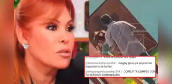 Magaly Medina recibe duras críticas tras informe de Jefferson Farfán sobre su presunto incumplimiento de servicio comunitario: "Anda a barrer, corrupta"