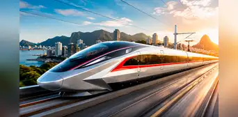 El tren bala de 350 km/h que promete cambiar el transporte en América Latina desde 2032: conectará 3 ciudades clave y reducirá horas de viaje El tren bala de 350 km/h que promete cambiar el transporte en América Latina desde 2032: conectará 3 ciudades clave y reducirá horas de viaje