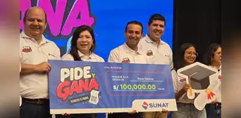¿Pides tu boleta? Sunat premiará con hasta S/100.000 a quienes registren comprobantes electrónicos ¿Pides tu boleta? Sunat premiará con hasta S/100.000 a quienes registren comprobantes electrónicos