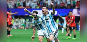 Argentina remontó en los últimos minutos: derrotó 3-2 a Egipto en un polémico final y avanza a 4tos del Mundial 2026