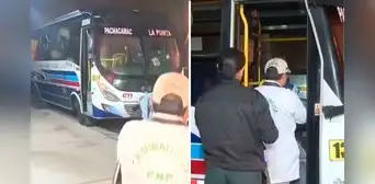Disparan contra bus lleno de pasajeros en Manchay: mujer resultó herida tras roce de bala
