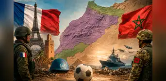 Francia vs. Marruecos: la historia detrás del 'partido de la reconciliación' tras décadas de disputa por el Sahara Occidental Francia vs. Marruecos: la historia detrás del 'partido de la reconciliación' tras décadas de disputa por el Sahara Occidental