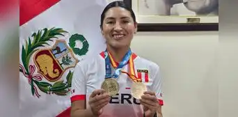 Evelyn Inga fue reconocida por el MIMP tras ganar la medalla de oro en el Campeonato Panamericano de Atletismo 2026 Evelyn Inga fue reconocida por el MIMP tras ganar la medalla de oro en el Campeonato Panamericano de Atletismo 2026