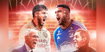 Universitario vence 2-0 a Millonarios FC y celebra con triunfo el debut de Lapadula en el Monumental