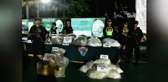PNP decomisó más de 62 toneladas de droga en solo seis meses PNP decomisó más de 62 toneladas de droga en solo seis meses