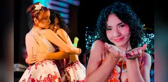 Fernanda Urbina, vocalista de La Bella Luz, rompe en llanto al cantar tema de desamor y sus compañeras la consuelan en pleno concierto