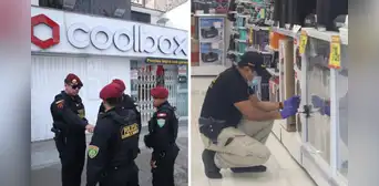 PNP detiene a dos sospechosos tras frustrar asalto en tienda Coolbox en Los Olivos: es el segundo ataque en menos de un mes PNP detiene a dos sospechosos tras frustrar asalto en tienda Coolbox en Los Olivos: es el segundo ataque en menos de un mes