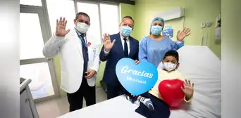 Nathan, el niño de 7 años que esperó 113 días para encontrar un corazón compatible Nathan, el niño de 7 años que esperó 113 días para encontrar un corazón compatible
