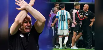 DT de Egipto revela el motivo de su polémico gesto y el cruce con Lionel Messi: "Terminó llorando porque la pasaba mal" DT de Egipto revela el motivo de su polémico gesto y el cruce con Lionel Messi: "Terminó llorando porque la pasaba mal"
