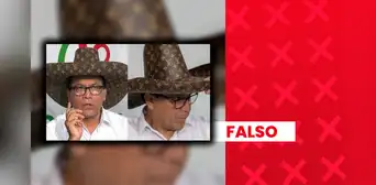 Son falsas las imágenes que muestran a Roberto Sánchez utilizando sombreros de la marca Louis Vuitton: fueron generadas con inteligencia artificial