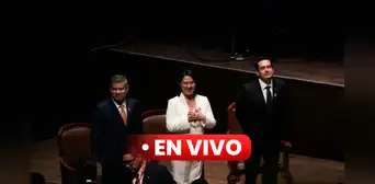 Keiko Fujimori recibe las credenciales como presidenta del Perú para el periodo 2021 - 2026 Keiko Fujimori recibe las credenciales como presidenta del Perú para el periodo 2021 - 2026