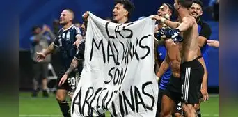 La FIFA podría sancionar a la AFA por exhibir la bandera "Las Malvinas son argentinas" en el Mundial 2026