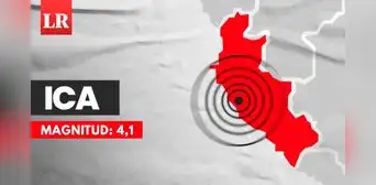 Temblor en Ica: sismo de magnitud 4,1 remeció Nasca, según IGP Temblor en Ica: sismo de magnitud 4,1 remeció Nasca, según IGP