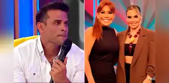 Christian Domínguez responde tras la filtración de polémicos chats de Ethel Pozo en su contra pese a decir que era su amigo: “Mal”
