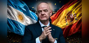 Prensa española sobre elección del árbitro para la final del Mundial 2026 ante Argentina: "A Infantino no le ha hecho ninguna gracia" Prensa española sobre elección del árbitro para la final del Mundial 2026 ante Argentina: "A Infantino no le ha hecho ninguna gracia"