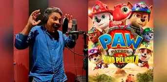 Erick Elera sorprende lejos de ‘Al fondo hay sitio’ y debuta en el doblaje con la nueva película de ‘PAW Patrol’