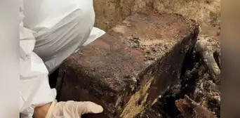 Investigadores encontraron un ataúd de 200 años de antigüedad en un cementerio: al abrirlo, quedaron boquiabiertos ante el escalofriante hallazgo