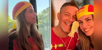 Stephanie Cayo y Alejandro Sanz festejan juntos el campeonato de España en el Mundial 2026: “Qué maravilla”