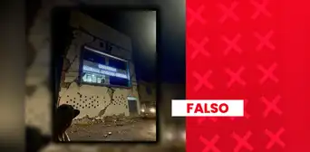 Es falsa la imagen que muestra daños en la infraestructura de la Universidad Nacional Autónoma de Chupaca a causa del sismo en Junín Es falsa la imagen que muestra daños en la infraestructura de la Universidad Nacional Autónoma de Chupaca a causa del sismo en Junín