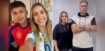 Jairo Concha confirma su relación con Daniela Butrón, hija del ídolo blanquiazul Leao Butrón