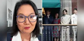 Keiko Fujimori sorprende en vivo al prometer que invitará a BTS a Palacio de Gobierno: "Voy a empezar a escucharlos"
