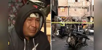 Padre que perdió a su esposa y tres hijos en voraz incendio en La Victoria pide justicia: "No pude salvarlos"