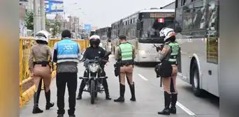 Metropolitano: 346 conductores fueron multados por invadir el carril exclusivo en lo que va de 2026 Metropolitano: 346 conductores fueron multados por invadir el carril exclusivo en lo que va de 2026