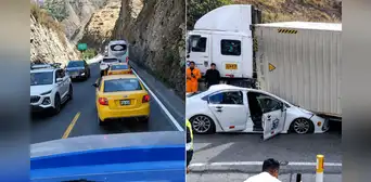 Carretera Central sigue colapsada en Fiestas Patrias: intenso tráfico y conductores varados tras accidente Carretera Central sigue colapsada en Fiestas Patrias: intenso tráfico y conductores varados tras accidente