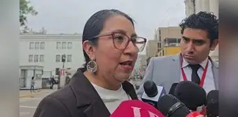 Ruth Luque asegura que bloque de oposición enseñará su voto: "Necesitamos tener transparencia" Ruth Luque asegura que bloque de oposición enseñará su voto: "Necesitamos tener transparencia"
