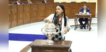 Silvana Robles se pronuncia tras no enseñar su voto: "No mostré por un simple descuido" Silvana Robles se pronuncia tras no enseñar su voto: "No mostré por un simple descuido"