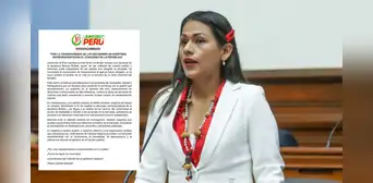 Juntos por el Perú sobre Silvana Robles: "De confirmarse la traición que se proceda a su expulsión" Juntos por el Perú sobre Silvana Robles: "De confirmarse la traición que se proceda a su expulsión"
