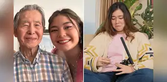 Kyara Villanella se conmueve al recordar a su abuelo Alberto Fujimori y comparte la enseñanza que marcó su niñez
