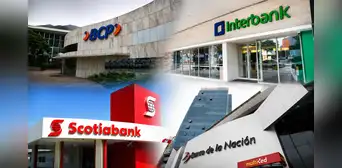 Horario de atención de los bancos para el miércoles 29  de julio: BCP, Interbank, Scotiabank, Banco de la Nación y más