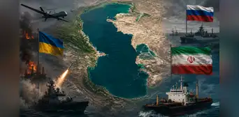 El lago más grande del mundo, rico en petróleo y gas, se convierte en un nuevo escenario de guerra entre Rusia, Ucrania e Irán El lago más grande del mundo, rico en petróleo y gas, se convierte en un nuevo escenario de guerra entre Rusia, Ucrania e Irán