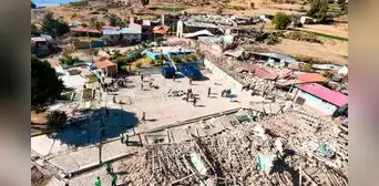 Reconstrucción en Junín tardaría hasta 6 meses tras sismo: piden S/140 millones para colegios y postas Reconstrucción en Junín tardaría hasta 6 meses tras sismo: piden S/140 millones para colegios y postas