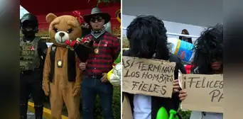 Grupo Terna de la PNP sorprende con sus inusuales disfraces en la Gran Parada y Desfile Cívico Militar 2026