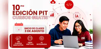 ¡Gran oportunidad! UNI ofrecerá más de 80 cursos gratuitos de inteligencia artificial, programación y ciberseguridad ¡Gran oportunidad! UNI ofrecerá más de 80 cursos gratuitos de inteligencia artificial, programación y ciberseguridad