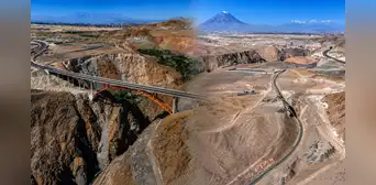 La megaobra vial del sur con un presupuesto de S/ 408 millones que busca mejor el transporte y la logística en Arequipa–La Joya La megaobra vial del sur con un presupuesto de S/ 408 millones que busca mejor el transporte y la logística en Arequipa–La Joya