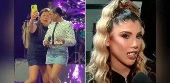 Yahaira Plasencia expone a productora que sacó a Daniela Darcourt del escenario en pleno concierto: "También bajaron a Son Tentación" Yahaira Plasencia expone a productora que sacó a Daniela Darcourt del escenario en pleno concierto: "También bajaron a Son Tentación"