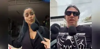 Mariella Zanetti aparece en comisaría con Farid Ode para denunciar presunto acoso y agresiones contra su hija: "Ella llamó llorando" Mariella Zanetti aparece en comisaría con Farid Ode para denunciar presunto acoso y agresiones contra su hija: "Ella llamó llorando"