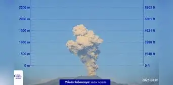 Volcán Sabancaya emite cenizas de hasta 1.900 metros y alerta a varios distritos de Arequipa Volcán Sabancaya emite cenizas de hasta 1.900 metros y alerta a varios distritos de Arequipa