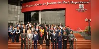 Corte de La Libertad conmemoró el VII aniversario del CISAJ El Porvenir con ceremonia de izamiento Corte de La Libertad conmemoró el VII aniversario del CISAJ El Porvenir con ceremonia de izamiento