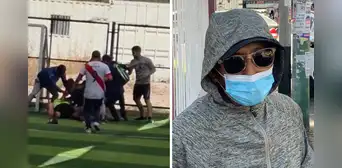 Arequipa: padres golpean salvajemente a árbitro por cobrar falta al final de un partido de menores Arequipa: padres golpean salvajemente a árbitro por cobrar falta al final de un partido de menores