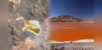 La NASA captó una enorme mancha naranja en Bolivia desde el espacio y su origen sorprendió a los científicos La NASA captó una enorme mancha naranja en Bolivia desde el espacio y su origen sorprendió a los científicos