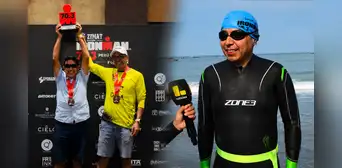 La historia de Jhony Ferrer: el triatleta con discapacidad visual que desafía al mar de Agua Dulce y persigue sus sueños de conquistar el Ironman La historia de Jhony Ferrer: el triatleta con discapacidad visual que desafía al mar de Agua Dulce y persigue sus sueños de conquistar el Ironman