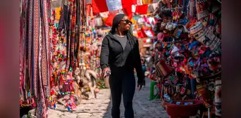 Simone Biles llegó a Perú y quedó maravillada con Cusco: "Estoy encantada con lo hermoso que es este país"