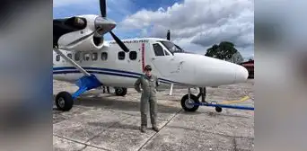 La Dama del Cielo: Génesis Díaz, la primera mujer piloto de seguridad del DHC-6 Serie 400 La Dama del Cielo: Génesis Díaz, la primera mujer piloto de seguridad del DHC-6 Serie 400